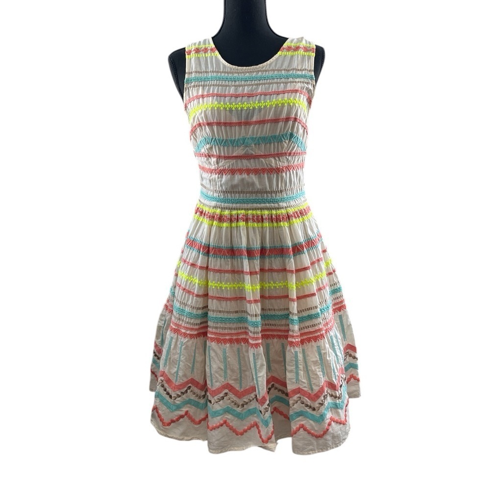 Plenty by Tracy Reese Embroidered Dress Size 8 As Seen on Hart of Dixie - Picture 9 of 9